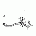 GS550,E 1977-1979 Rear brake (gs650ec