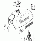 DS80 1978-1979 Топливный бак