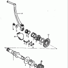 RM400 1979 Кик стартер