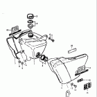 DS80 1978-1979 Oil tank frame cover
