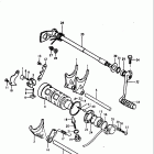 GS1000L 1979 Механизм  переключения передач