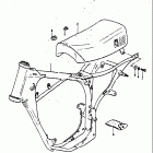 RM80 1977-1979 Frame - seat (rm80n)