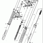 PE250 1977-1979 Front fork (pe250c .pe250n)