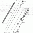 GS425L 1979 Передняя вилка