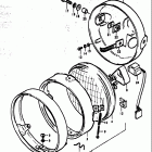 TS185 1977-1979 Фара