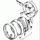 TS125 1978-1979 Фара