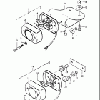 PE250 1977-1979 Задний фонарь