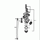 TS125 1978-1979 Топливный кран