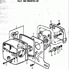 TS185 1977-1979 Задний фонарь