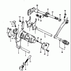 TS100 1978-1979 Механизм  переключения передач