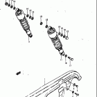 GS1000L 1979 Chain case - shock absorber
