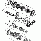 GS1000L 1979 Трансмиссия