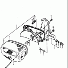 GS1000L 1979 Задний фонарь