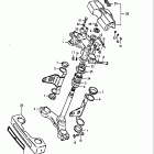 GS850G 1979 Траверса нижняя