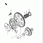 GS1000 C,EC,N,EN 1978-1979 Муфта стартера
