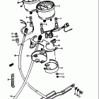 SP370 1978-1979 Спидометр-тахометр