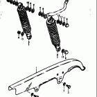 GS550,E 1977-1979 Chain case - shock absorber