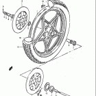 GS850G 1979 Переднее колесо