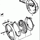 GS550,E 1977-1979 Headlamp (stanley)
