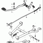 GS425,-E 1979 Подножки