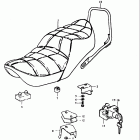 GS1000L 1979 Сидение