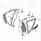 GS425L 1979 Обтекатель рамы