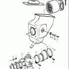 PE250 1977-1979 Воздухозаборник