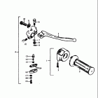 TS125 1978-1979 Right handle switch