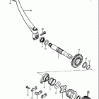 TS250 1977-1979 Кик стартер