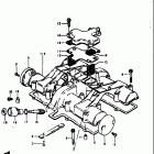GS550,E 1977-1979 Крышка головки цилиндров
