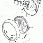GS425L 1979 Фара