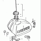 PE175 1978-1979 Топливный бак