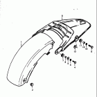 DR370 1978-1979 Заднее крыло