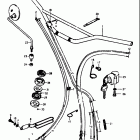 TS125 1978-1979 Руль