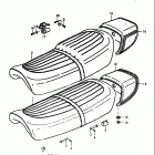 GS425,-E 1979 Сидение