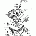 TS125 1978-1979 Цилиндр