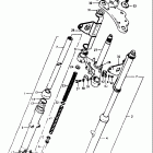 TS100 1978-1979 Передняя вилка
