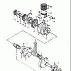 GS425,-E 1979 Коленвал