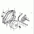 RM400 1979 Крышки картера