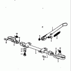 TS125 1978-1979 Stand - footrest