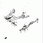 GS550,E 1977-1979 Подножка