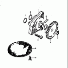 GS550,E 1977-1979 Масляный насос