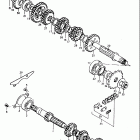 TS250 1977-1979 Трансмиссия