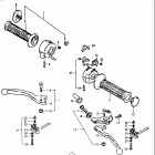 GS1000L 1979 Рулевые переключатели