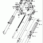 PE250 1977-1979 Front fork (pe250b)