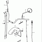 GS850G 1979 Handlebar-front fender