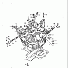 GS425,-E 1979 Головка цилиндра