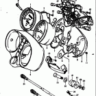 GS550,E 1977-1979 Speedometer - tachometer (g55508)