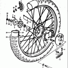 DR370 1978-1979 Переднее колесо