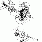 DS80 1978-1979 Заднее колесо
